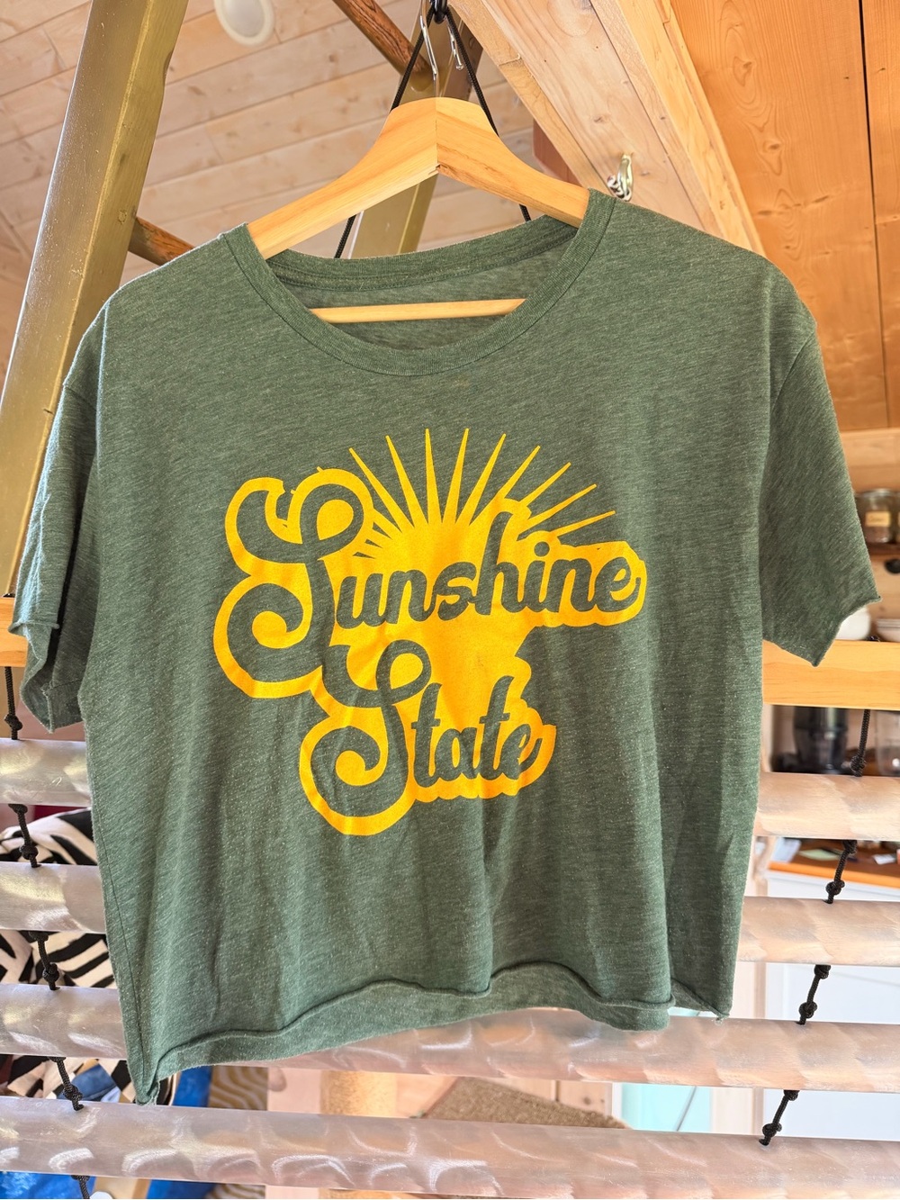 Sunshine State Cropped Graphic Tee